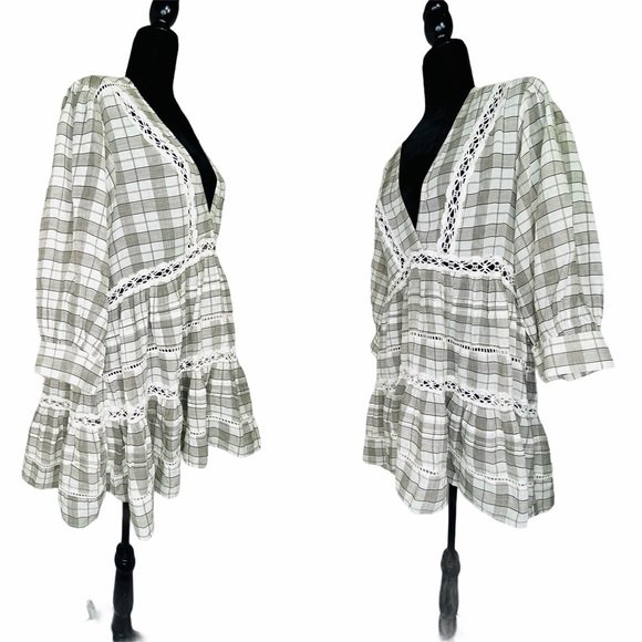 Free People Tunic Boho Top XS Crochet Top NWT - Picture 5 of 14